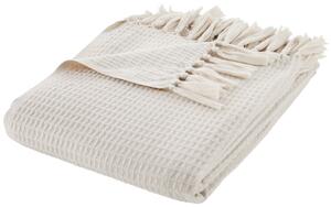 Decke Susa in Creme ca. 140x180cm, Creme