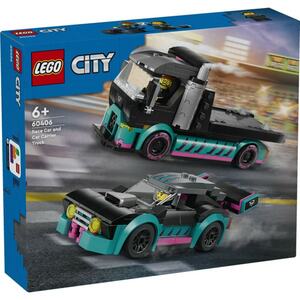 LEGO&reg; City Great Vehicles 60406 - Autotransporter mit Rennwagen
