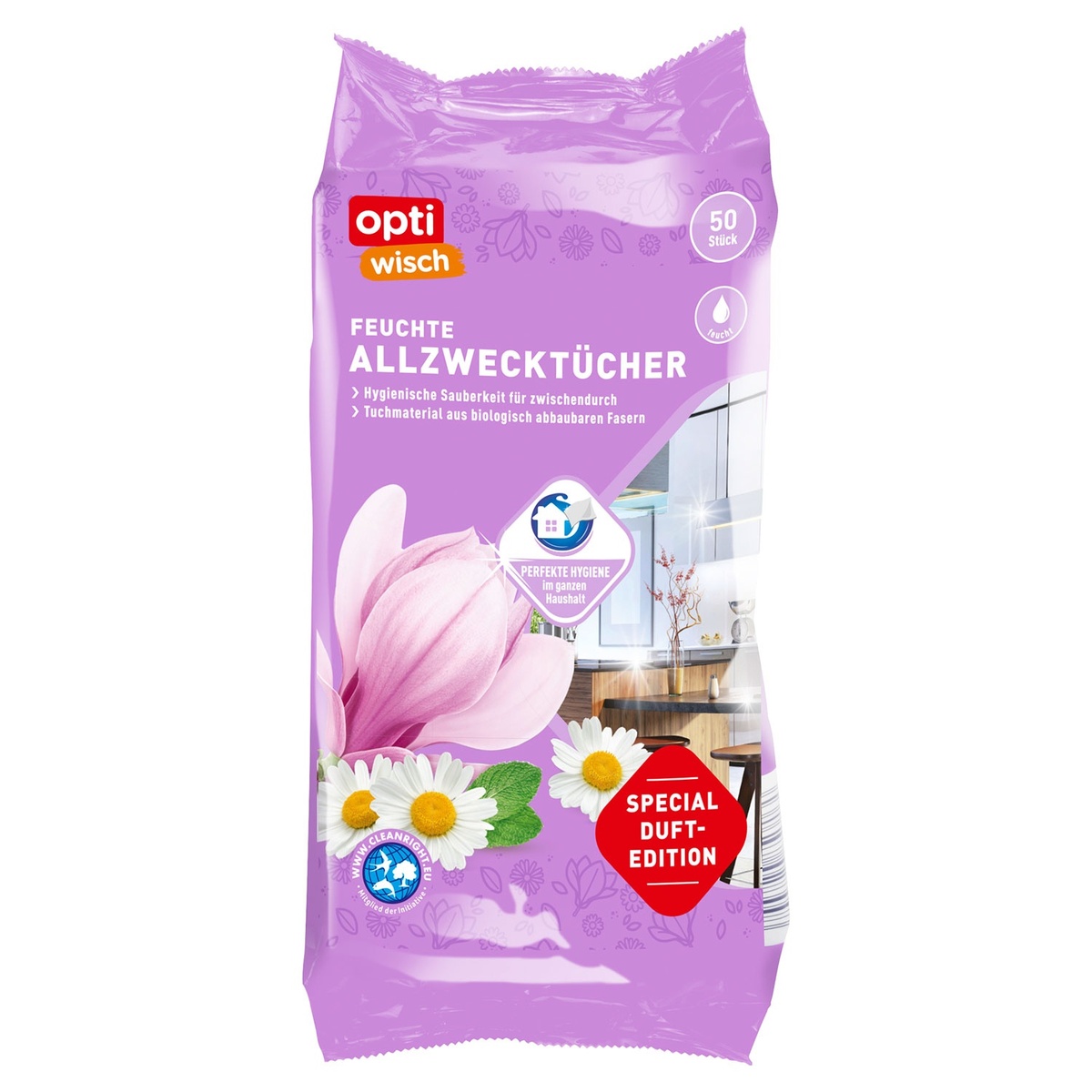 Bild 1 von OPTIWISCH Feuchte Allzwecktücher