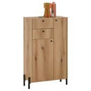 Bild 1 von Mid.you Highboard, Eiche, Kunststoff, 3 Fächer, 2 Schubladen, 60x104x32 cm, Made in EU, stehend, Wohnzimmer, Kommoden & Sideboards, Highboards