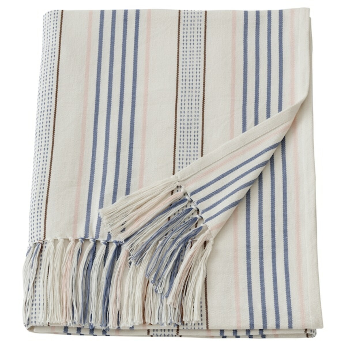 Bild 1 von ÅKERNEJLIKA  Plaid, bunt, neutral Troddel 110x170 cm