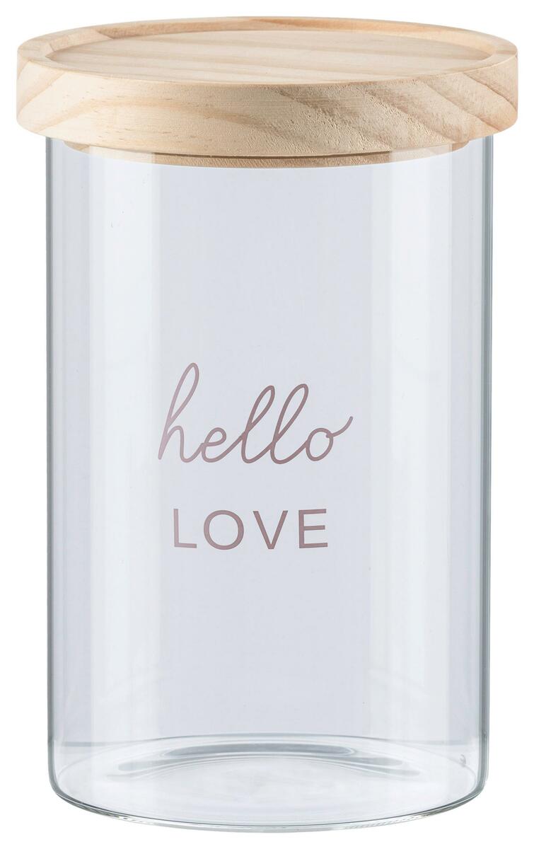 Bild 1 von Dekodose Lotte I in Naturfarben/Klar, Klar, Rosa