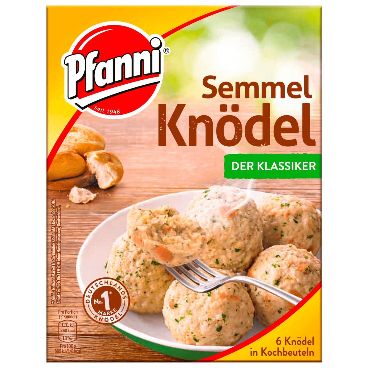 Bild 1 von Pfanni Semmel Knödel Der Klassiker oder Kartoffel Knödel
