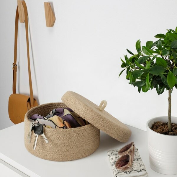 Bild 2 von LJUNGAN  Korb mit Deckel 20x10 cm