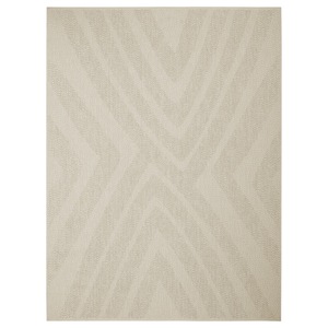FULLMAKT  Teppich flach gewebt, drinnen/drau, beige/meliert 240x300 cm