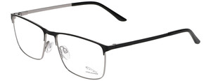 JAGUAR 33119 6100 Metall Rechteckig Schwarz/Schwarz Brille online; Brillengestell; Brillenfassung; Glasses
