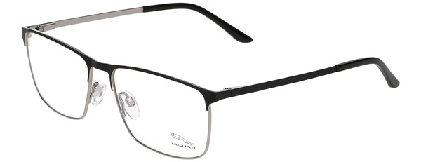 Bild 1 von JAGUAR 33119 6100 Metall Rechteckig Schwarz/Schwarz Brille online; Brillengestell; Brillenfassung; Glasses