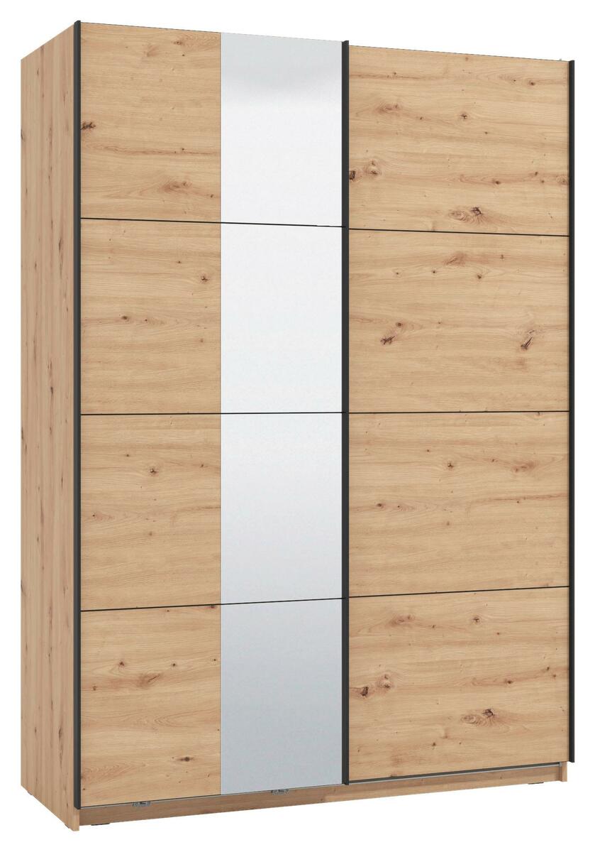 Bild 1 von Schwebetürenschrank Gard 150 in Eiche Artisan, Eiche Artisan