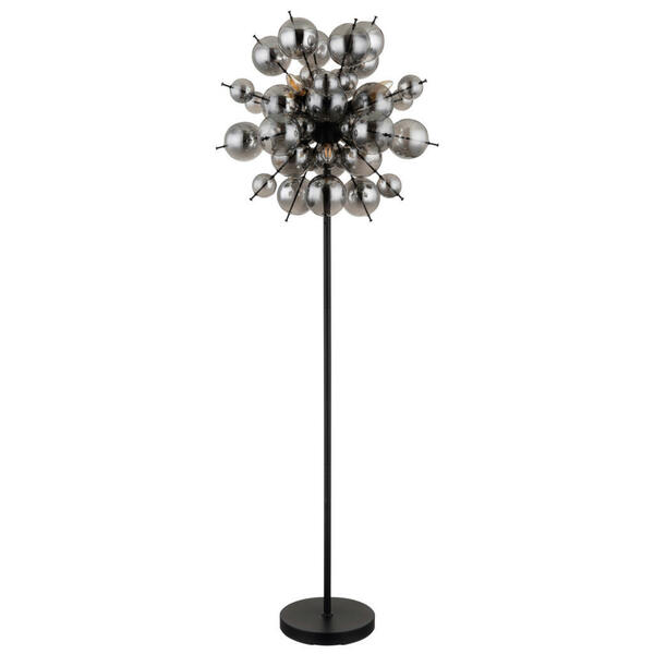 Bild 1 von Globo Stehleuchte, Schwarz, Metall, Glas, 155 cm, Lampen & Leuchten, Leuchtenserien
