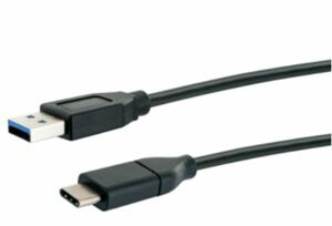 Schwaiger Sync und Ladekabel USB 3.1 auf USB 3.0 A, dunkelgrau 0697203594