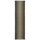 Bild 1 von Läufer Mottle, Grau, Textil, Streifen, rechteckig, 60 cm, Reach, AZO-frei, Handmade in India, für Fußbodenheizung geeignet, pflegeleicht, Teppiche & Böden, Teppiche, Teppichläufer
