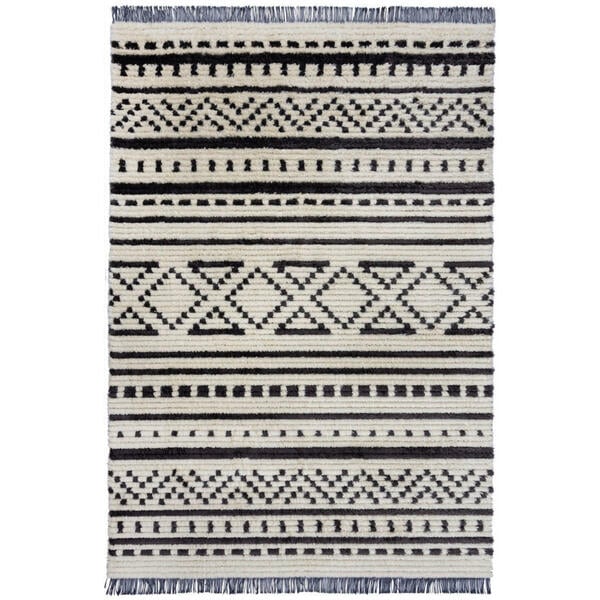 Bild 1 von Berberteppich Domino, Creme, Textil, Boho, rechteckig, 160 cm, Reach, AZO-frei, für Fußbodenheizung geeignet, pflegeleicht, Teppiche & Böden, Teppiche, Orientteppiche