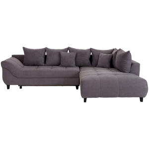 Livetastic Ecksofa, Grau, Textil, 4-Sitzer, Füllung: Schaumstoff, Ottomane rechts, L-Form, 309x197 cm, seitenverkehrt erhältlich, Schlafen auf Sitzhöhe, Wohnzimmer, Sofas & Couches, Wohnlandschaft