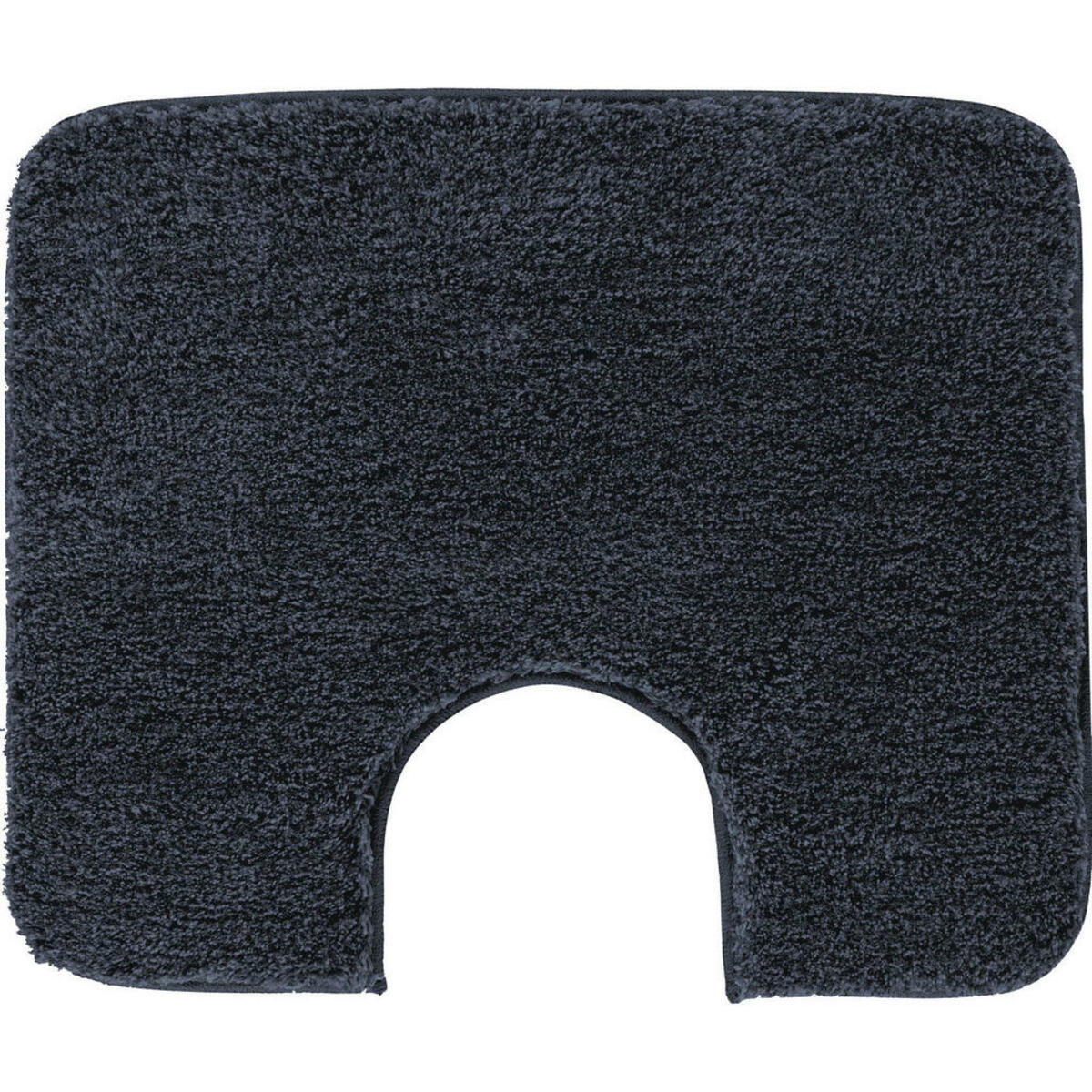 Bild 1 von Grund Badteppich Melange, Dunkelgrau, Textil, Abstraktes, rechteckig, 50 cm, Oeko-Tex® Standard 100, für Fußbodenheizung geeignet, rutschfest, Badtextilien, Badematten