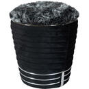 Bild 1 von Mid.you Hocker, Graphit, Schwarz, Textil, 50 cm, Wohnzimmer, Hocker, Sitzhocker