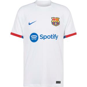 Nike FC Barcelona 23-24 Auswärts Teamtrikot Herren Weiß