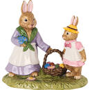 Bild 1 von Villeroy & Boch Dekohase Bunny Tales, Mehrfarbig, Rosa, Flieder, Keramik, 13 cm, Dekoration, Saisonartikel, Ostern