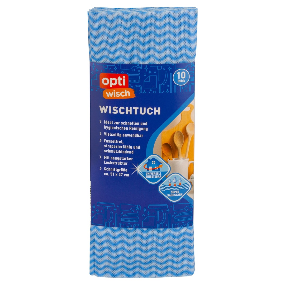 Bild 1 von OPTIWISCH Wischtücher, 10er-Packung