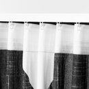 Bild 4 von SKÄRMTRY  2 Gardinenschals, schwarz/weiß 145x300 cm