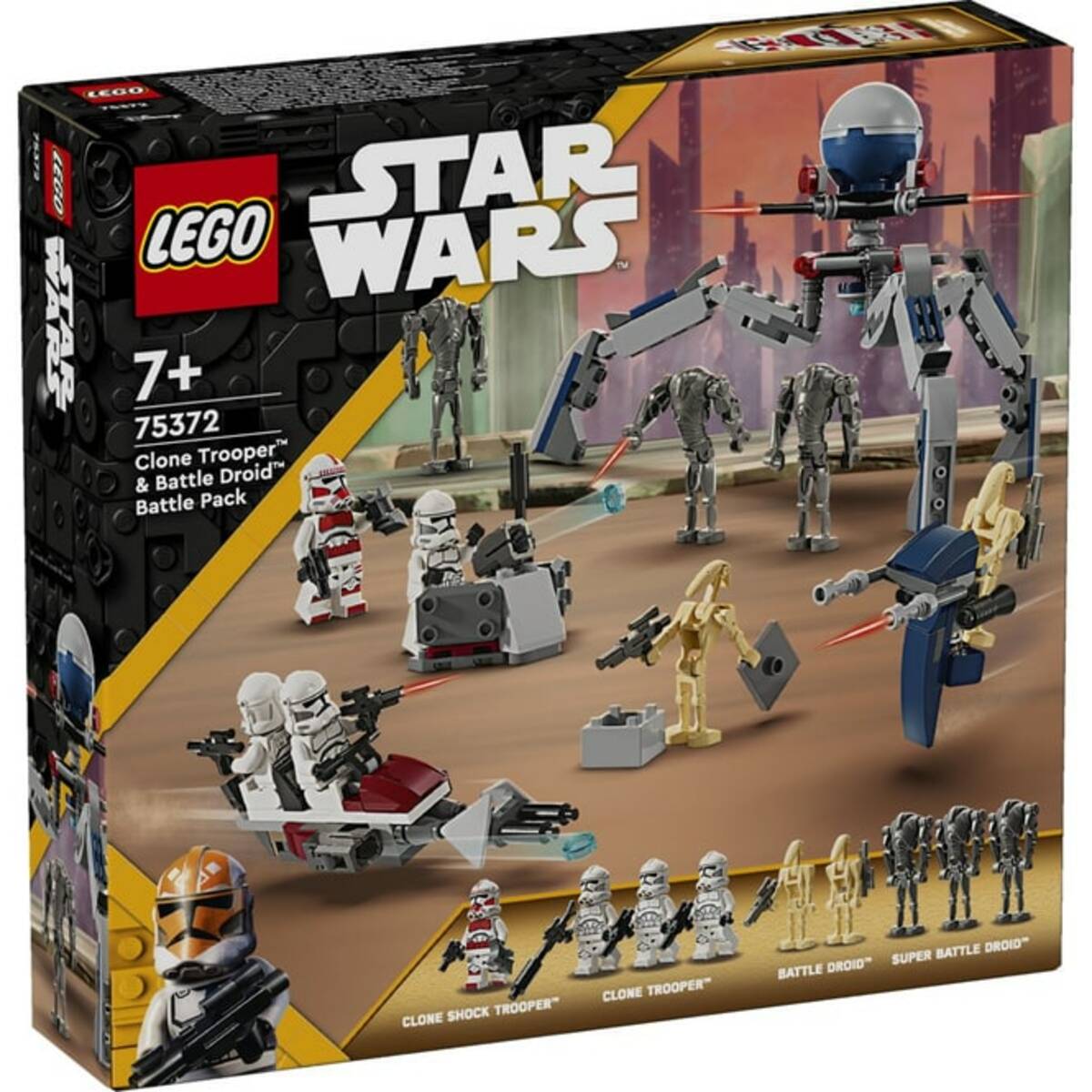 Bild 1 von LEGO® Star Wars™ 75372 - Clone Trooper™ & Battle Droid™ Battle Pack