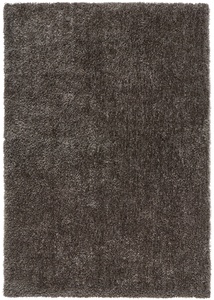 Hochflor Teppich mit besonders dichtem Flor, 6 (200/290 cm), Grau
