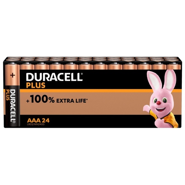 Bild 1 von Duracell Batterie "Plus", AAA Mikro, 32er-Pack