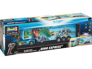 REVELL 24534 RC SHOW TRUCK MERCEDES BENZ ACTROS DINO EXPR R/C Spielzeugtruck, Mehrfarbig