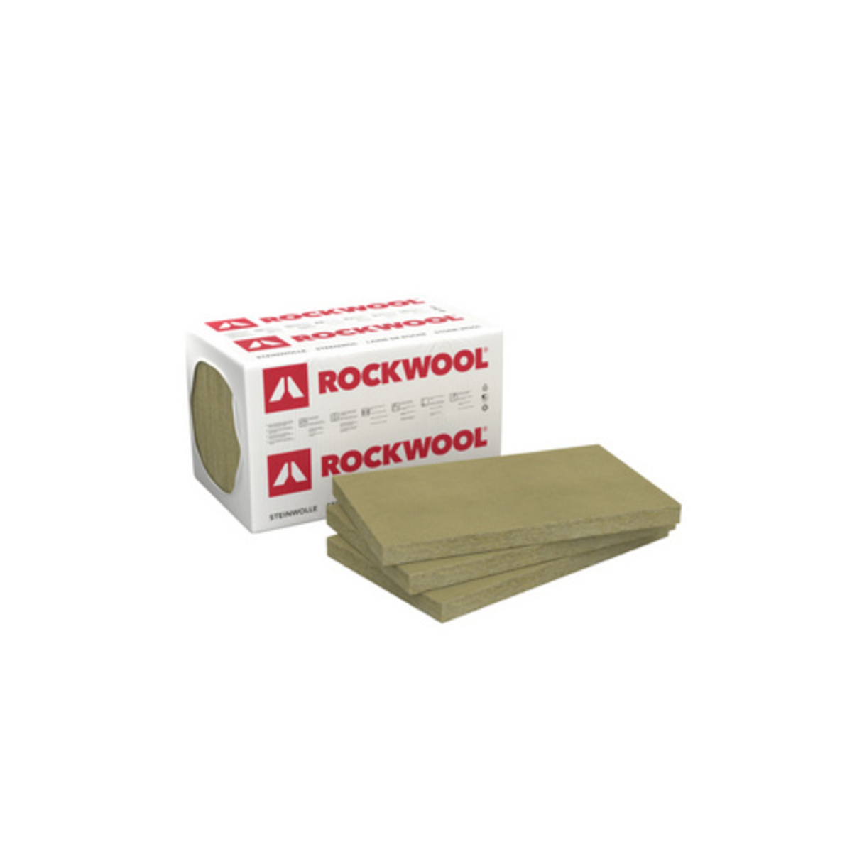Bild 1 von Rockwool Dämmstoff »Sonorock«, BxL: 625 x 1000 mm, Steinwolle - braun