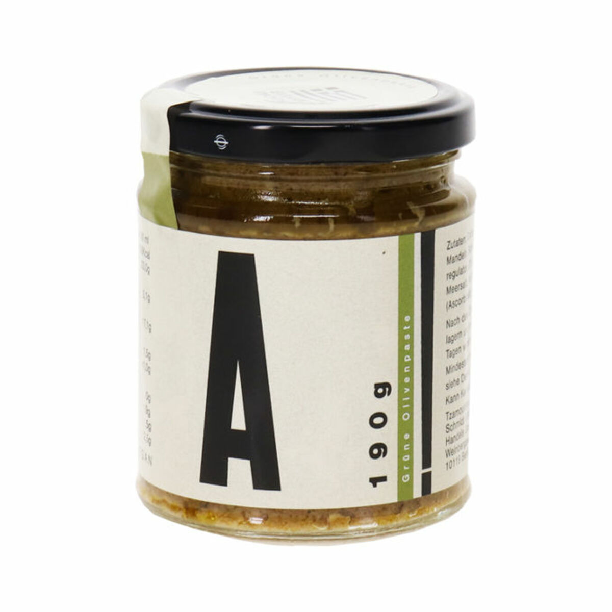 A! Grüne Olivenpaste mit Mandeln von Motatos ansehen!
