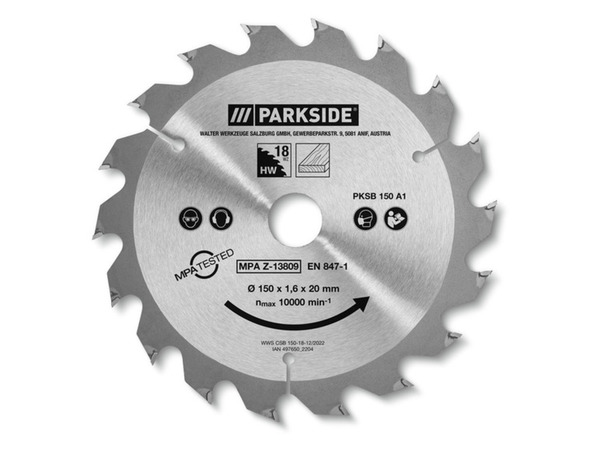 Bild 3 von PARKSIDE® Handkreissägeblatt 150 mm
