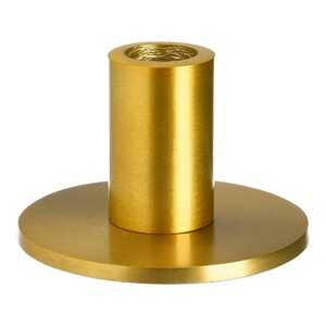 Stabkerzenhalter PLAIN ca.9cm, gold