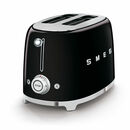 Bild 1 von SMEG 2-Schlitz-Toaster Kompakt Schwarz