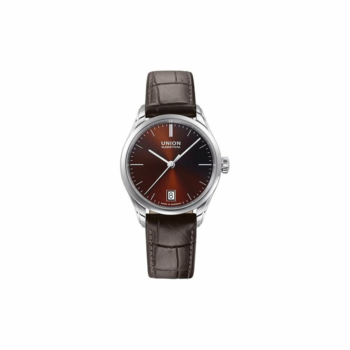 Bild 1 von Union Glashütte Damenuhr Viro Datum 34 mm D0112071629100