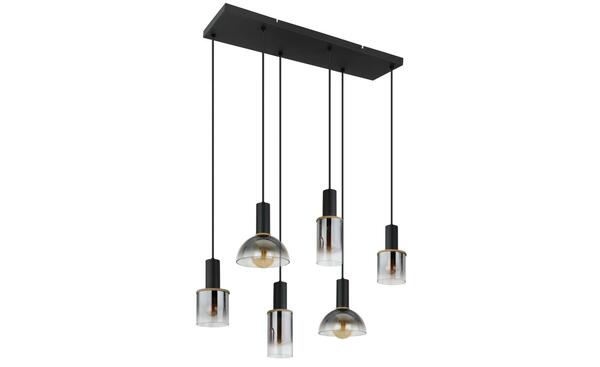 Bild 1 von Pendelleuchte ¦ schwarz ¦ Maße (cm): B: 77 H: 120 T: 33 Lampen & Leuchten > Deckenlampen - Sconto