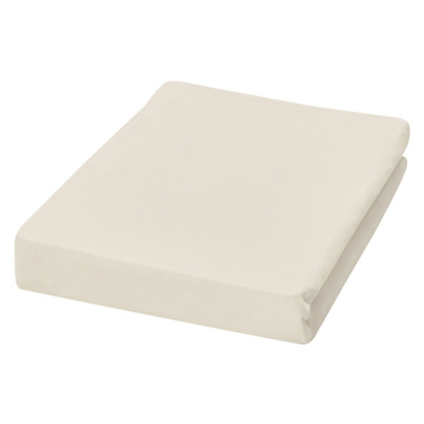 Bild 1 von Supersoft Spannbetttuch für Topper, 90-100 x 200-220 cm, creme