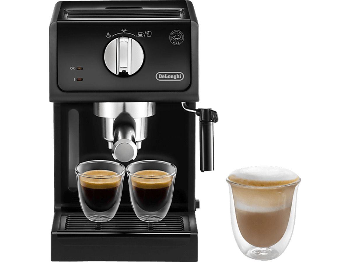 Bild 1 von DELONGHI ECP31.21 Espressomaschine Schwarz/Silber