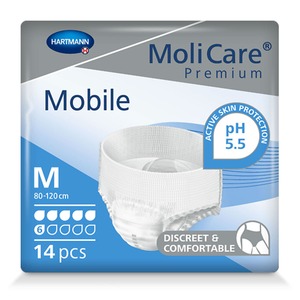 MoliCare Premium Mobile Windelhose 6 Tropfen, 14 Stück, Größe M