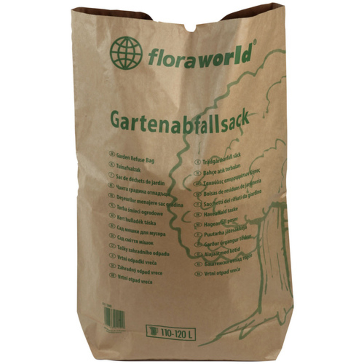Bild 1 von FLORAWORLD Gartenabfallsack, 120 l, für Garten