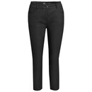 Bild 1 von Damen Slim-Jeans in Leder-Optik SCHWARZ