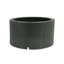 Bild 1 von DECOWALL Wicker I - Polyrattan - Schwarze Beckenumrandung, Kern aus Draht