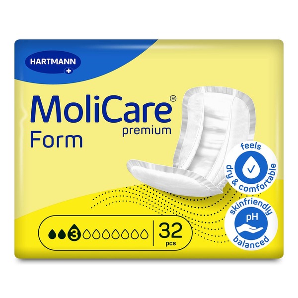 Bild 1 von MoliCare Premium Form, Normal, 3 Tropfen, 32 Stück