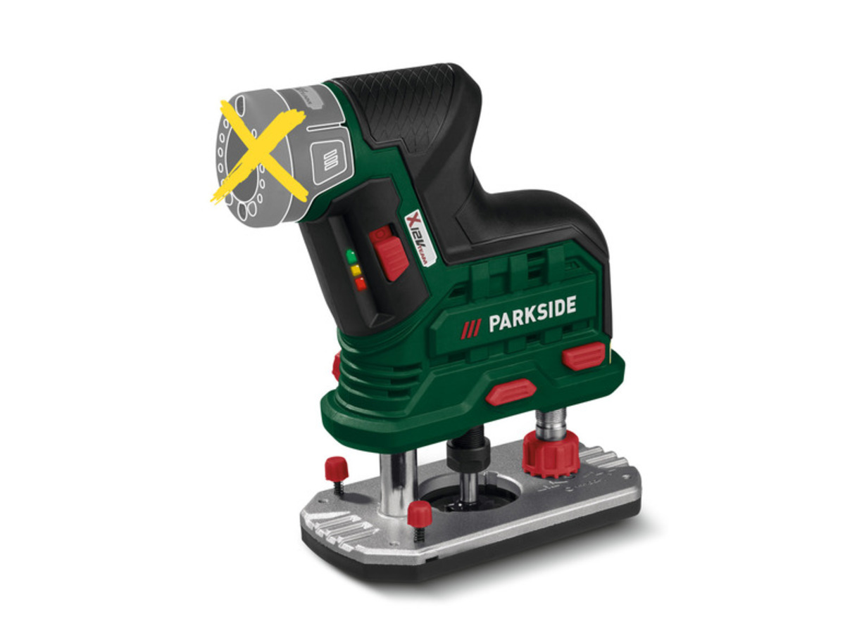 Bild 1 von PARKSIDE® 12V Akku-Oberfräse »POFA 12 B3«, ohne Akku und Ladegerät