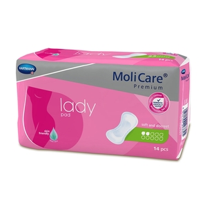 MoliCare Premium Lady Pad, 2 Tropfen, 6x14 Stück