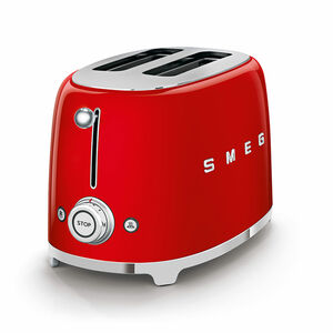 SMEG 2-Schlitz-Toaster Kompakt Rot