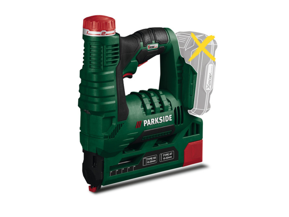 Bild 1 von PARKSIDE® 20V Akku-Tacker »PAT 20-Li A1«, ohne Akku und Ladegerät