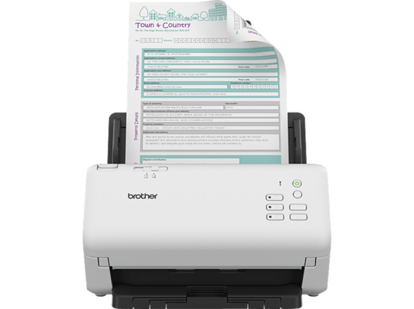 Bild 1 von BROTHER ADS-4300N - Professioneller Duplex Scanner , 600 x dpi (optisch)