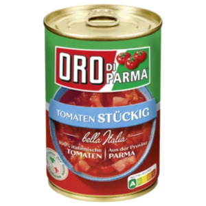 Oro di Parma Tomaten ganz, in Stücken oder passiert