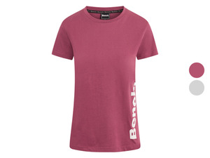 BENCH Damen Ringer-T-Shirt aus reiner Baumwolle