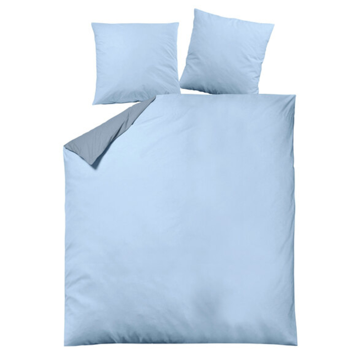 Bild 1 von Bettwäsche Luxus Satin, 200 x 220 cm, blau