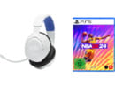 Bild 1 von JBL Quantum 360P WL White/Blue + PS5 NBA 2K24, Over-ear Gaming Headset Bluetooth Weiß/Blau